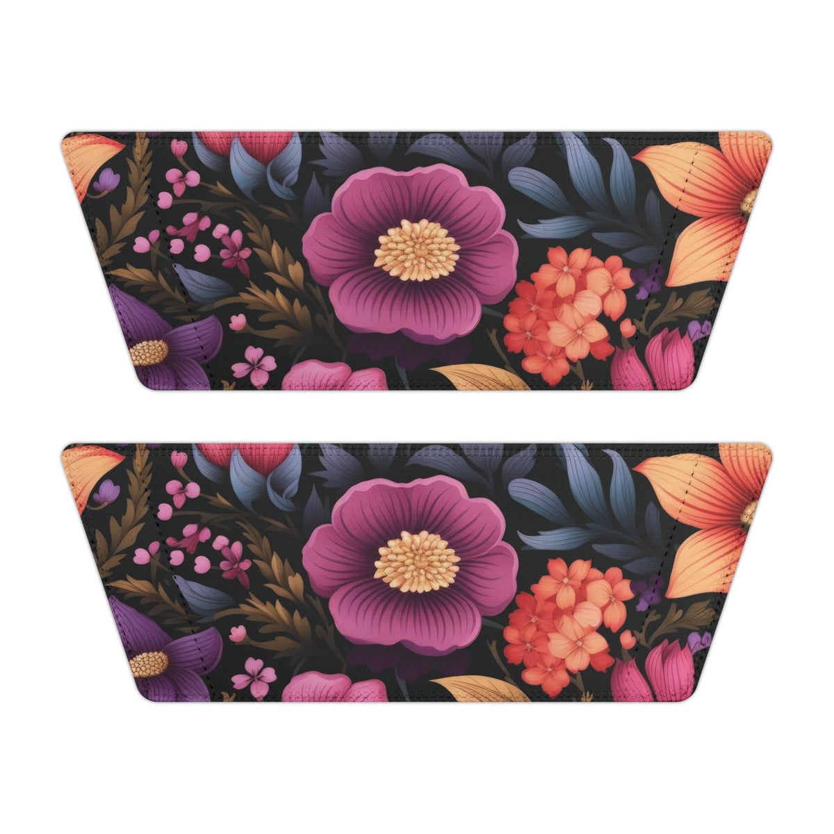 Women's Tropical Floral Slide Sandals Removable-Strap