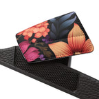 Women's Tropical Floral Slide Sandals Removable-Strap