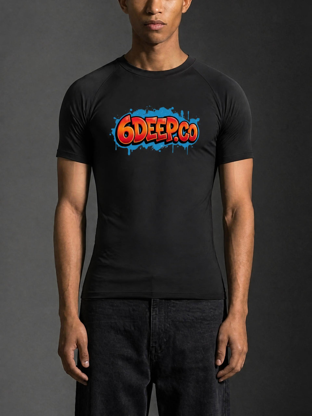 Judged by 12 Fitted Graphic Fitted Tee