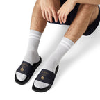 6 Deep Royal King Men's  Comfort Slides Removable-Strap