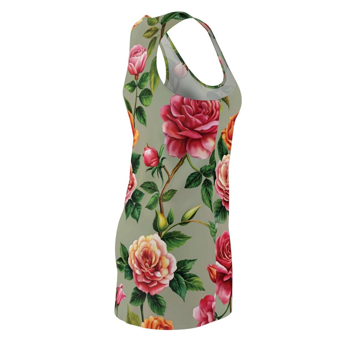 Floral Vintage Garden Racerback Dress (Shop the Look) "Slides sold separately"