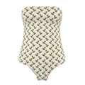 Made in London 6 Deep Bee One Piece Swimsuit Strapless