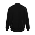 Made in London 6 Deep Logo Men's Reversible 100% Silk Bomber Jacket