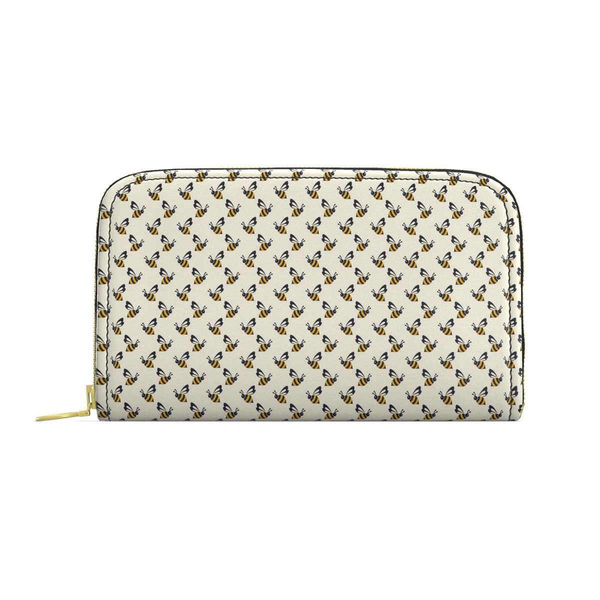 Made in London 6Deep Bee Leather Zip Wallet