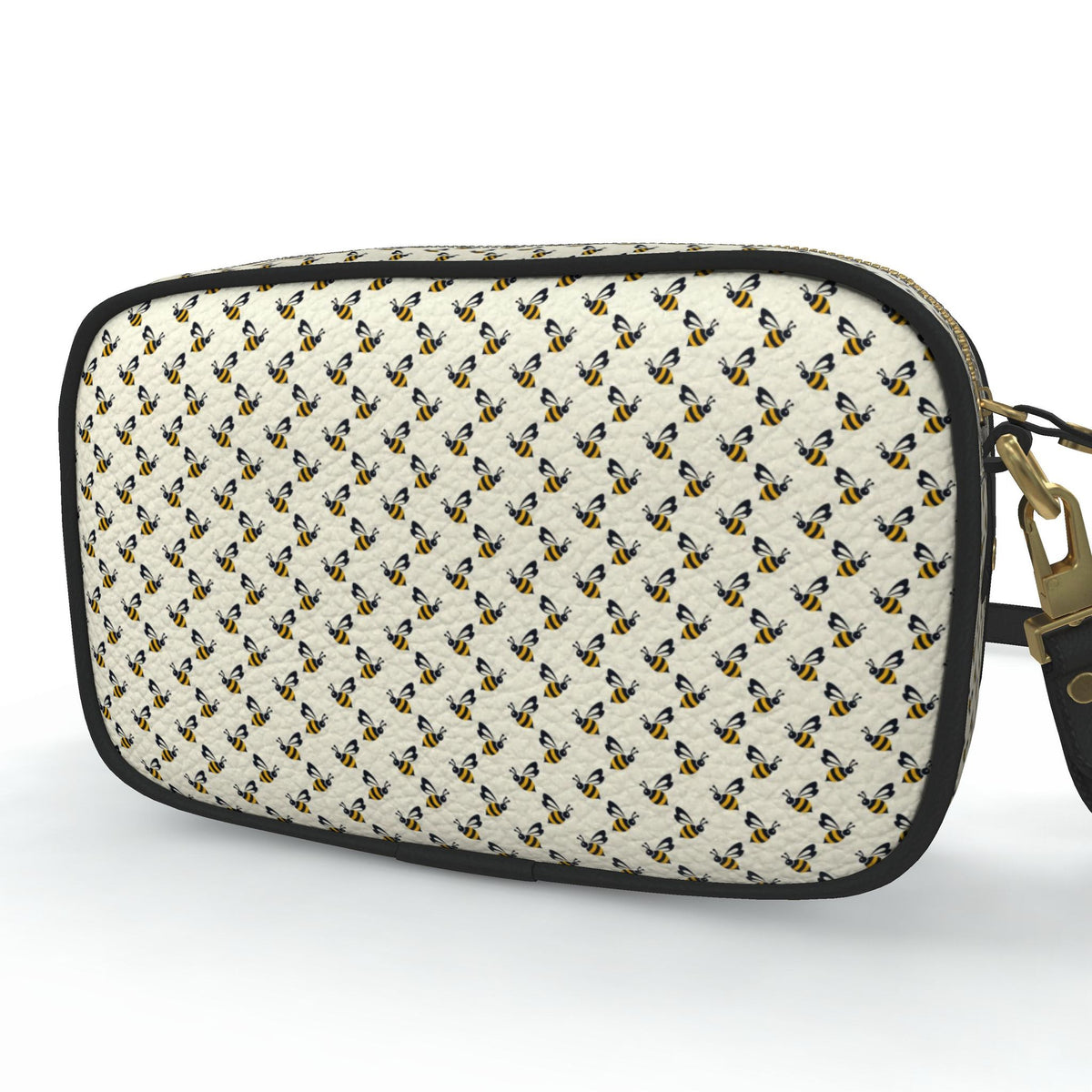 Made in London 6 Deep Leather Camera Bee Bag