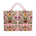 Made in London Pretty in Pink Floral Carryall Tote Bag