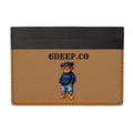 Made in London 6DEEP.CO Bear Leather Card Holder.