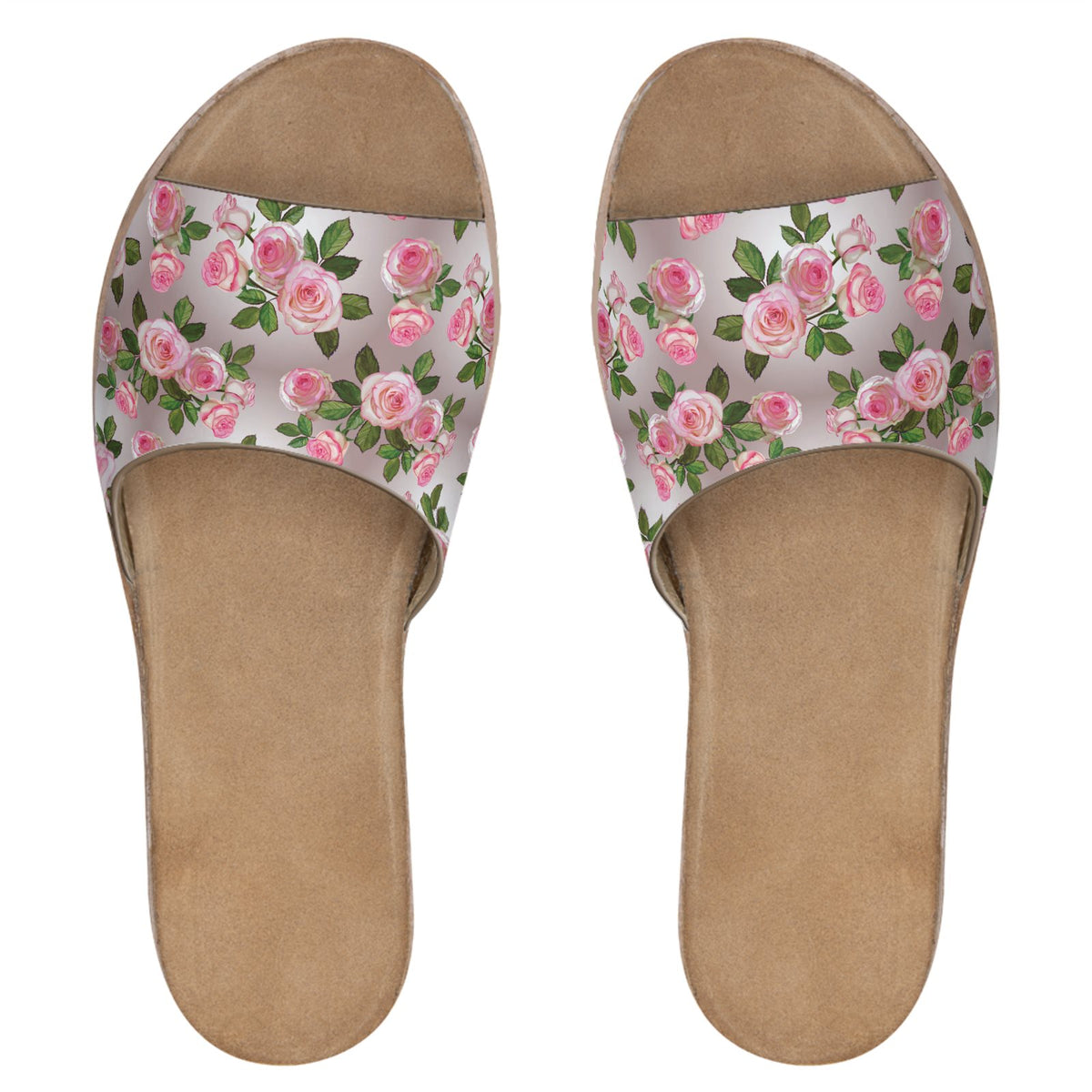 Made in London Women's Soft Bloom Leather Sliders
