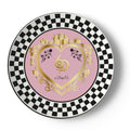 Made in London 6 Deep Princess Collection – Powder Pink Bone China Plates