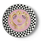 Made in London 6 Deep Princess Collection – Powder Pink Bone China Plates