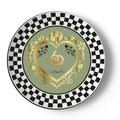 Made in London 6 Deep Princess Collection – Sage Green Bone China Plates