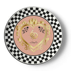Made in London 6 Deep Princess Collection – Soft Peach Bone China Plates