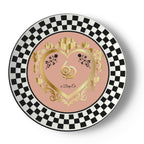 Made in London 6 Deep Princess Collection – Soft Peach Bone China Plates