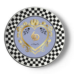 Made in London 6 Deep Princess Collection – Periwinkle Dream Bone China Plates