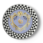 Made in London 6 Deep Princess Collection – Periwinkle Dream Bone China Plates