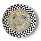 Made in London 6 Deep Princess Collection – Neutral Nude Bone China Plates