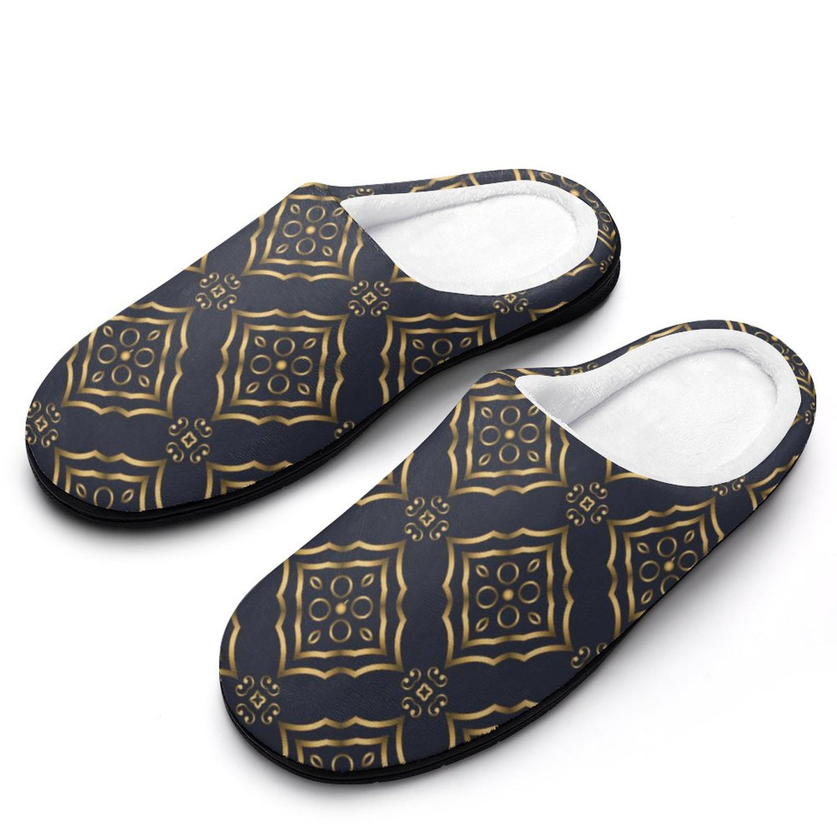 King Royal Men’s Cotton Slippers.