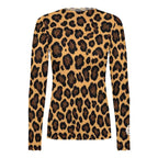 High Neck Mesh Top For Women(All-Over Printing)