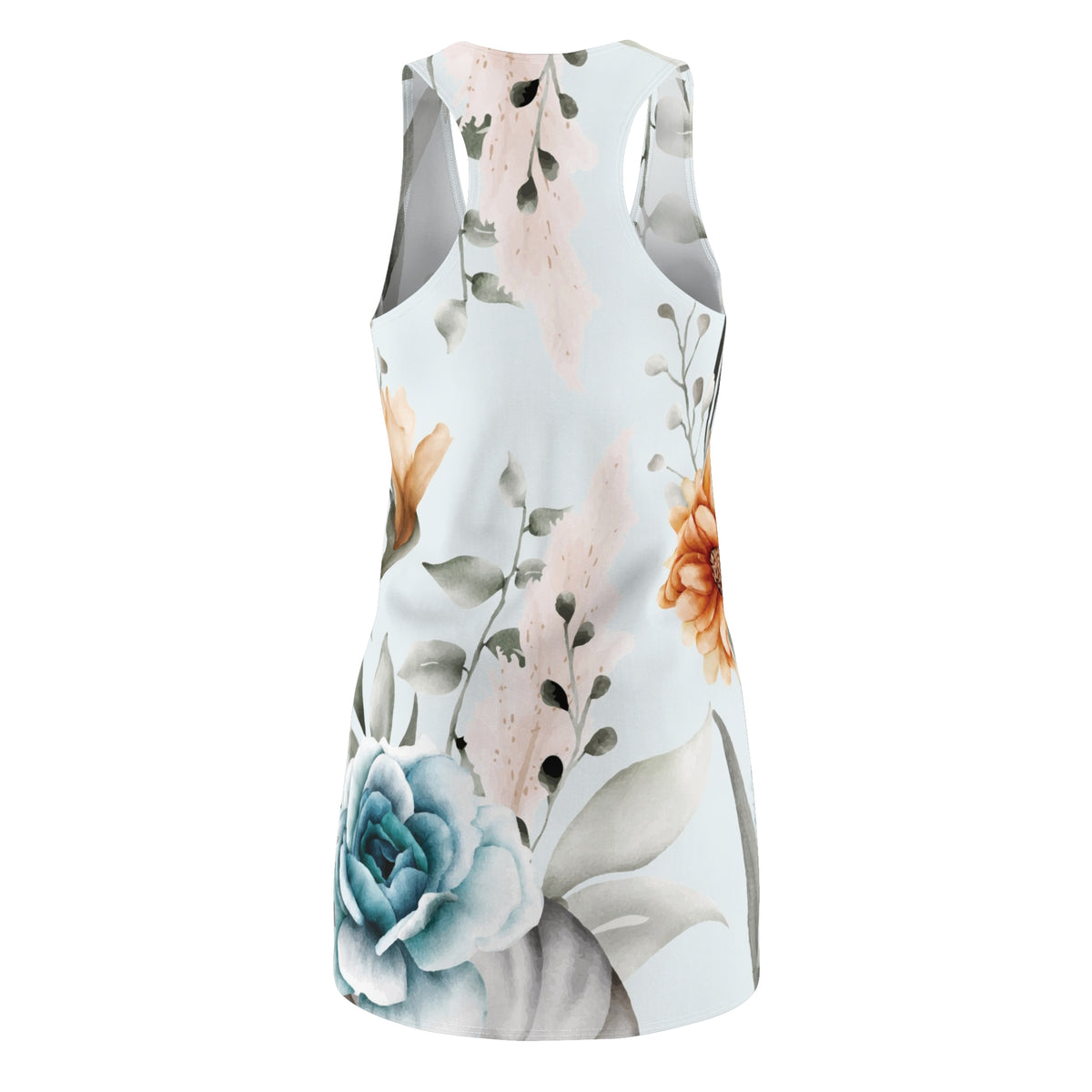 Floral Spring Watercolor Racerback Dress (Shop the Look) "Slides sold separately"