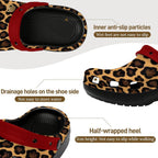 6Deep Get Sexy Leopard High-Heeled Clogs