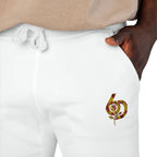 Men's Fitted Embroidered — Cozy Fall Fleece Sweatpants