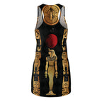 Limited Edition Egyptian Goddess Racerback Dress — Red Sun & Pharaoh (Shop the Look) "Slides sold separately"