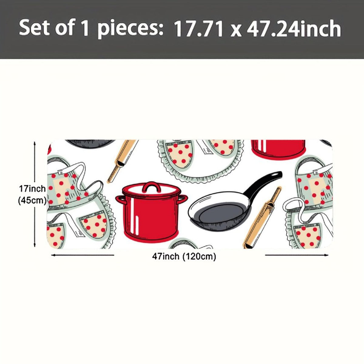 Kitchen Mat(One-sided Printing)