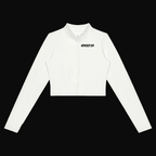 Women’s Crop Yoga Sports Jacket white