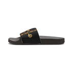 Limited Edition Egyptian Goddess Pattern Slide Sandals — Women's Removable-Strap Beach Slides