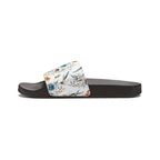 Floral Spring Watercolor Slide Sandals — Removable-Strip