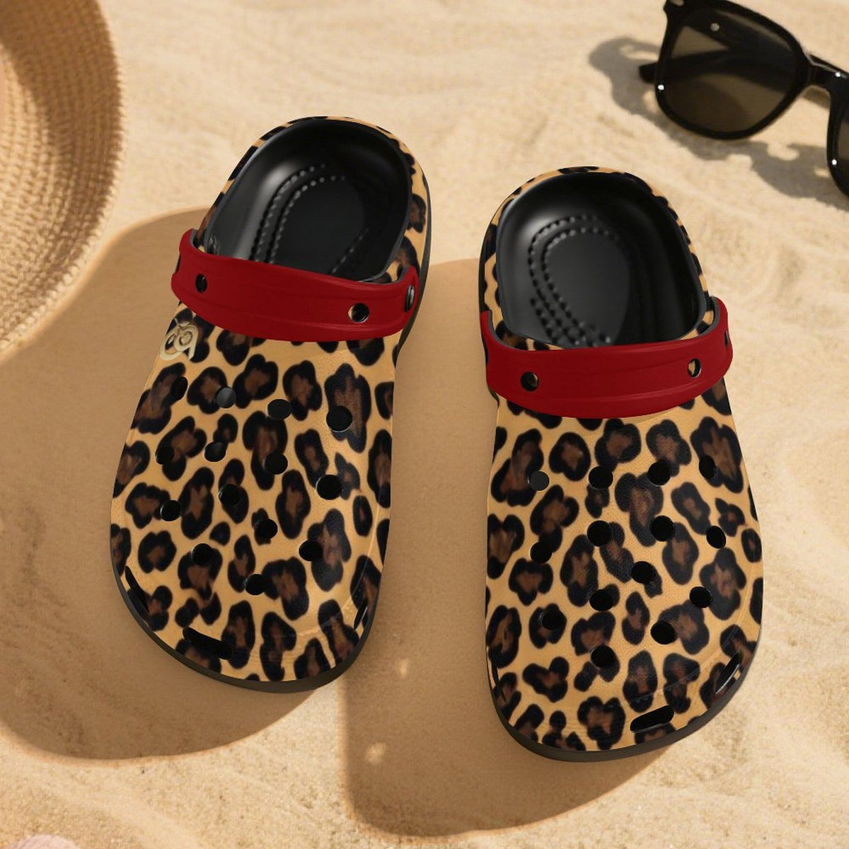 6Deep Get Sexy Leopard High-Heeled Clogs