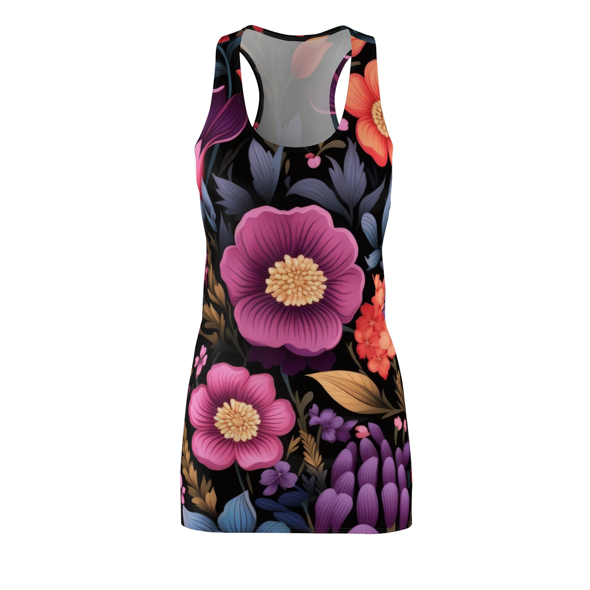 Botanical Floral Racerback Dress (Shop the Look) "Slides sold separately"