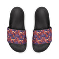 Women's Slide Sandals — Retro Geometric Removable-Strap Slides