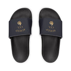 6 Deep Royal King Men's  Comfort Slides Removable-Strap