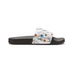 Floral Spring Watercolor Slide Sandals — Removable-Strip
