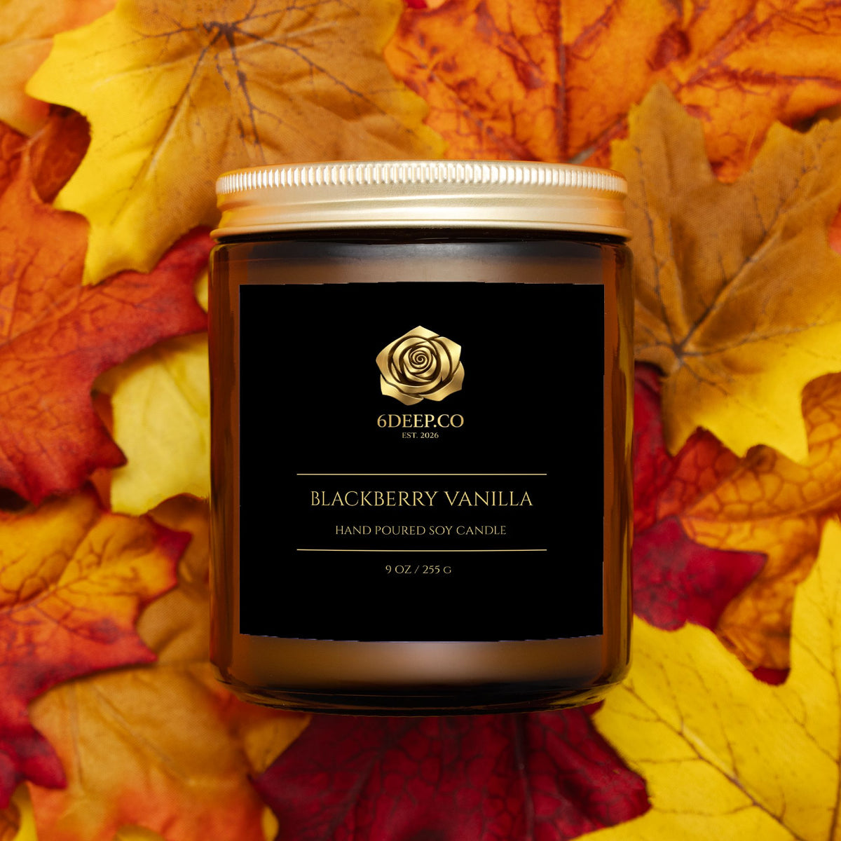 Blackberry Vanilla Luxury Scented Candle