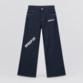 Men's Loose Fit Wide Leg Jeans  No#101 (Shop the look Matching Jacket No# 101)