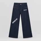 Men's Loose Fit Wide Leg Jeans  No#101 (Shop the look Matching Jacket No# 101)