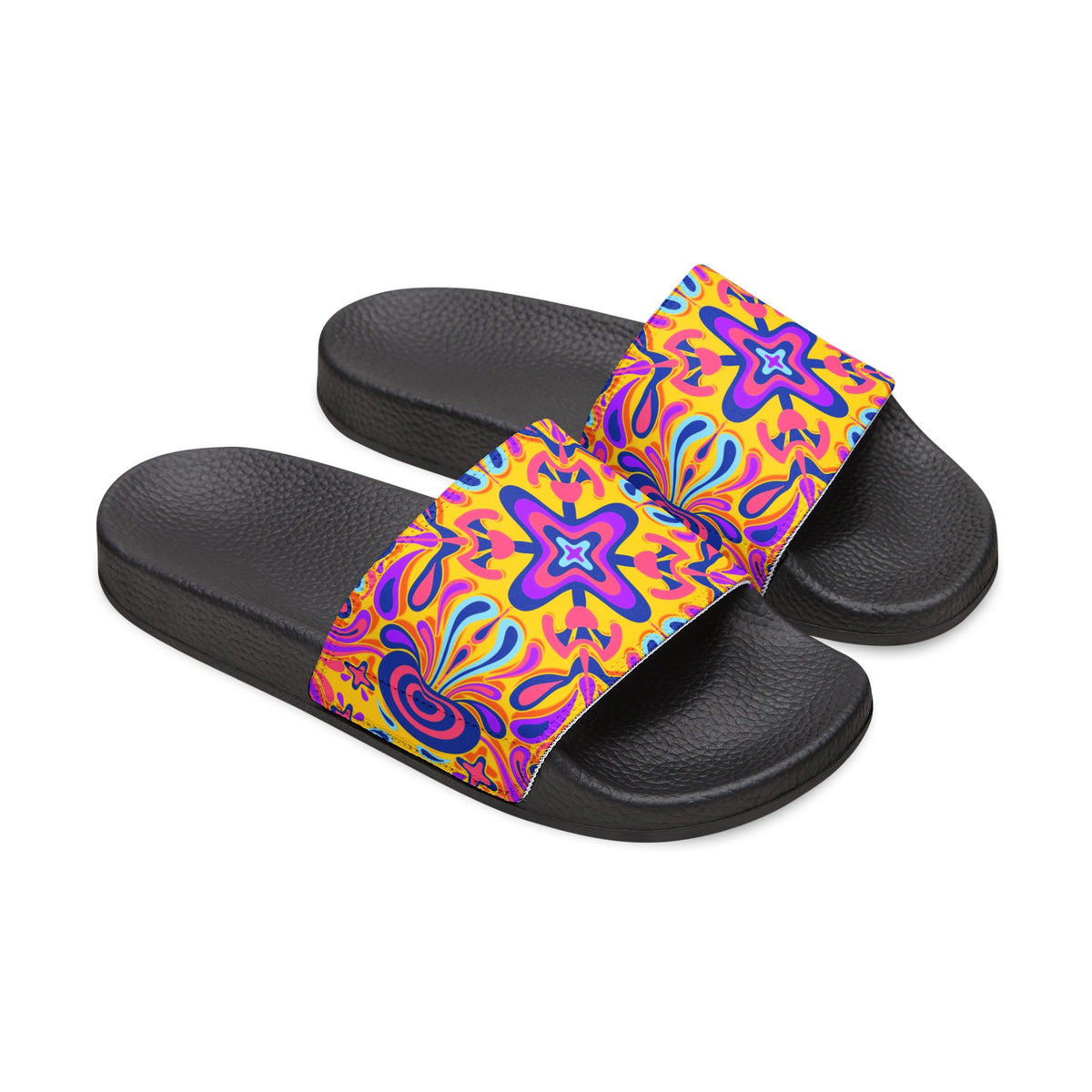 Psychedelic Floral Racerback Dress (Shop the Look) "Slides sold separately"