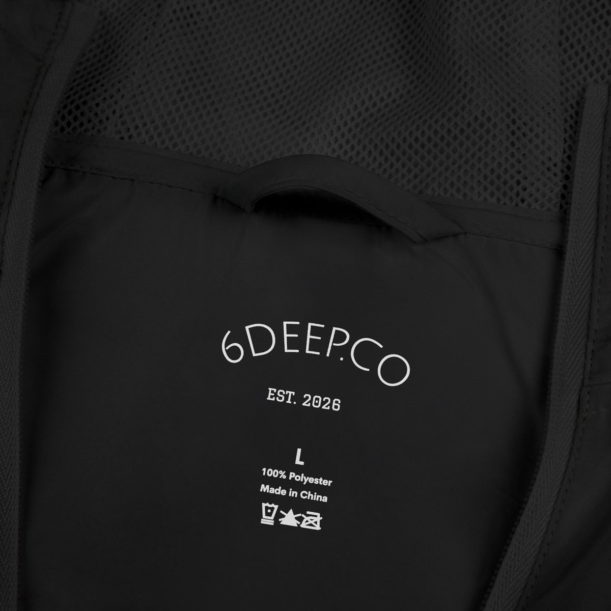 Jacket 6DEEP.CO Activewear" Logo Windbreaker Zip-Up