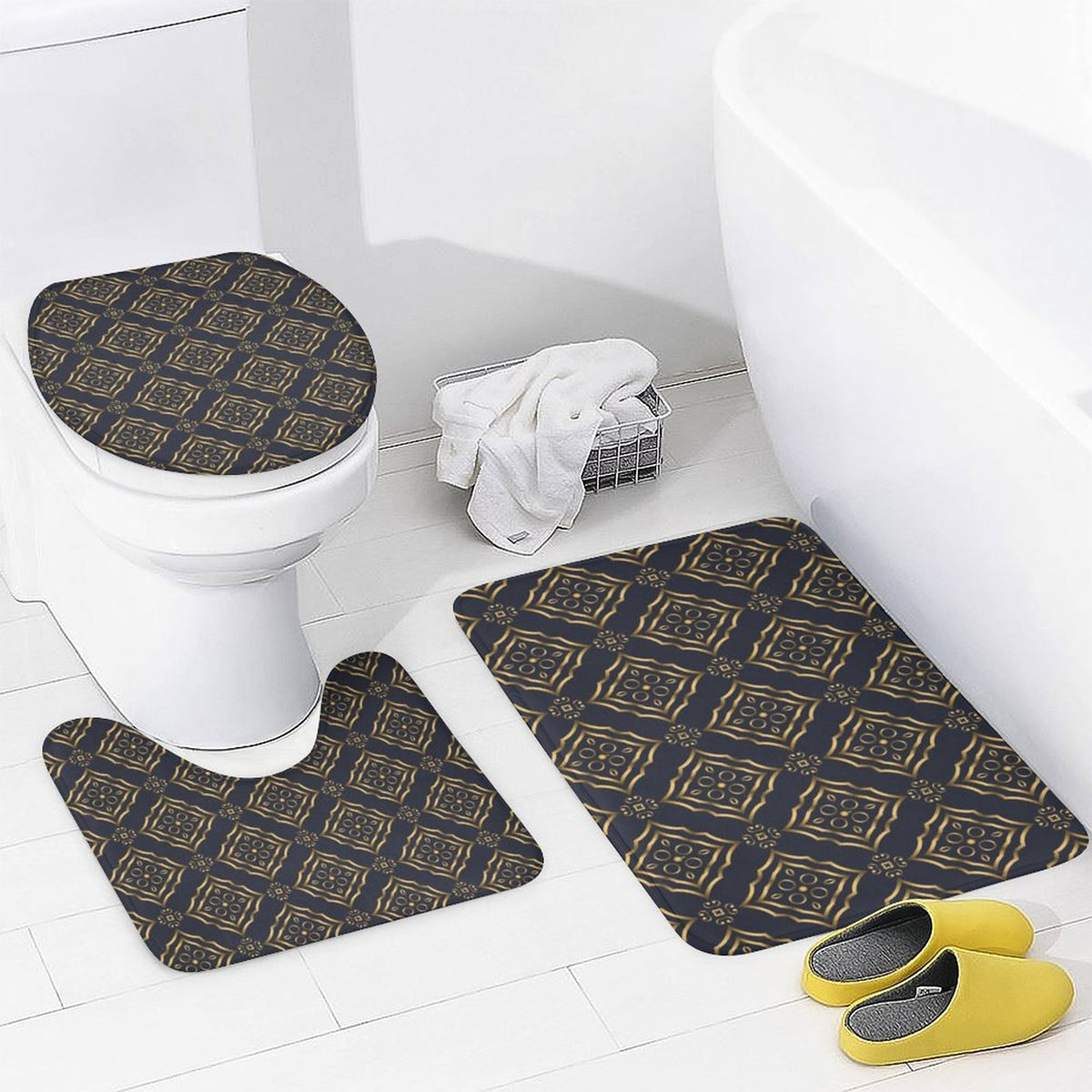 King Royal 4-Piece Bathroom Decor Set