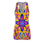 Psychedelic Floral Racerback Dress (Shop the Look) "Slides sold separately"