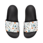 Floral Spring Watercolor Slide Sandals — Removable-Strip