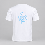 6deep.co Performance Logo Short Sleeve T-Shirt White