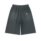 Men's  6deep Sun fade Raw Edge Shorts
