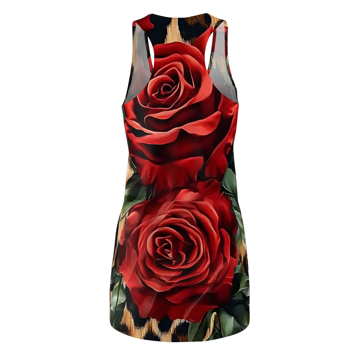 Sexy Leopard & Rose Racerback Dress (Shop the Look) "Slides sold separately"