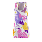 Abstract Pastel Brushstroke Racerback Summer Dress (Shop the Look) "Slides sold separately"