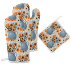 Oven Mitt & Pad Set of 3