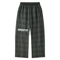 Men's 6deep Logo Plaid Straight Leg Pants (Shop The look Hoodie Sold Separately)