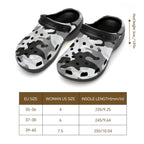6Deep Arctic Ghost Camo High-heeled Clogs